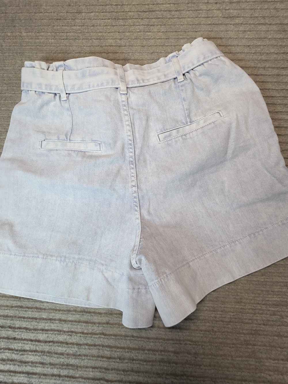 Pilcro Womens Ultra High Rise Acid Wash Slim Boyfriend Shorts Denim Size 29 - Picture 5 of 8